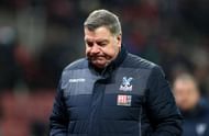 STOKE ON TRENT, ENGLAND - FEBRUARY 11:  Sam Allardyce, Manager of Crystal Palace shows his dejeciton after his team's 0-1 defeat in the Premier League match between Stoke City and Crystal Palace at Bet365 Stadium on February 11, 2017 in Stoke on Trent, England.  (Photo by Mark Robinson/Getty Images)